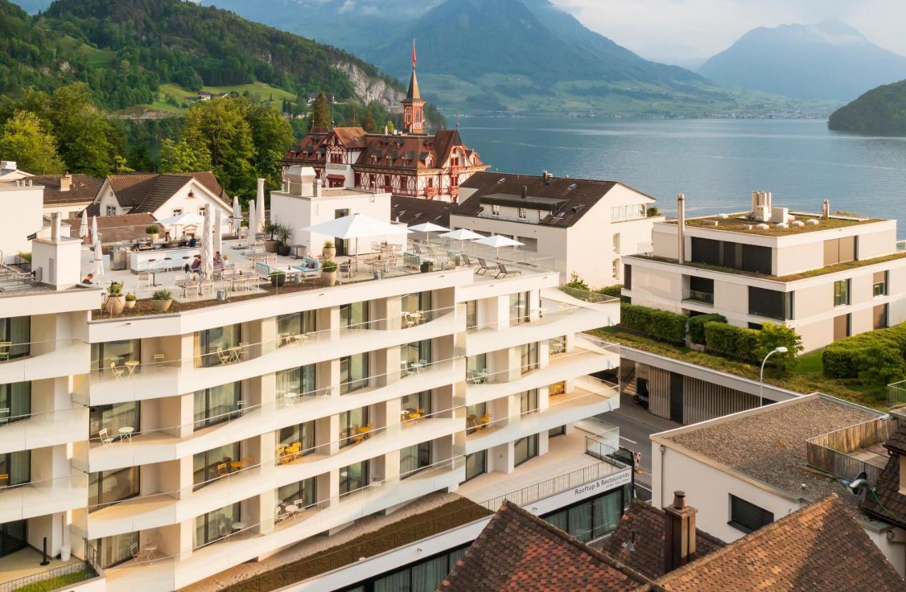Neuro Campus Hotel Vitznau Exteriér fotografie